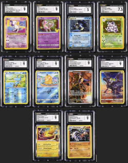 Pokemon Card Lot of 10 Graded Slabs! AMAZING DEAL - OVER $300 in VALUE!! - Image 1