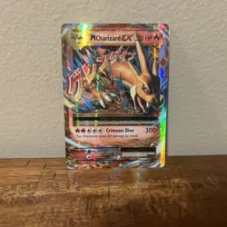 Pokemon TCG XY Evolutions M Charizard EX 13/108 Ultra Rare Holo Card MINT - Image 1