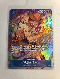 Portgas.D.Ace - P-074 - Promo - One Piece Card Game - Best Vol3 N/M - Image 1