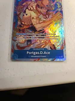 Portgas.D.Ace - P-074 - Promo - One Piece Card Game - Best Vol3 N/M - Image 3