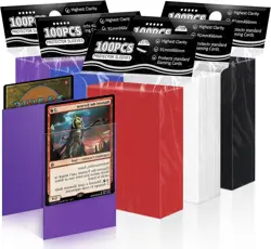 500ct Trading Card Sleeve Perfect Fit MTG Sleeves Sports 500, 5 Colors - Image 1