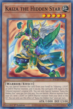 Kaiza The Hidden Star BACH-EN022 Yu-Gi-Oh! Card NM 1st Edition - Image 3