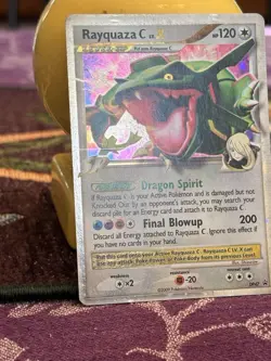 Rayquaza C LV.X DP47 Holo Diamond and Pearl Promo Card Pokemon - Image 2