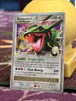 Rayquaza C LV.X DP47 Holo Diamond and Pearl Promo Card Pokemon - Image 3