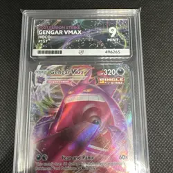 Pokemon TCG Fusion Strike Gengar VMAX Holo Ultra Rare Card 157/264 Ace 9 - Image 5