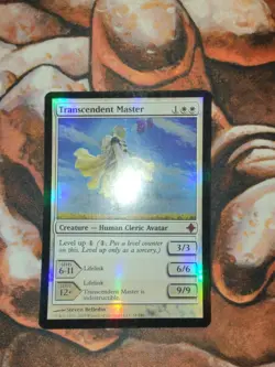 FOIL Transcendent Master Rise of the Eldrazi ROE Magic the Gathering 1st Edition - Image 1