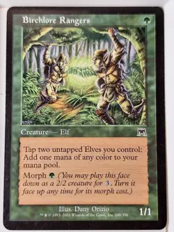 Birchlore Rangers - Onslaught - Magic the Gathering MTG Nice! - Image 1