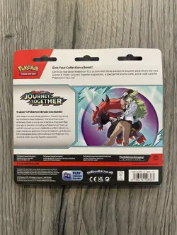 Pokemon Journey Together Triple Blister Pack DOUBLE - In Hand - NEW SEALED - UK - Image 3