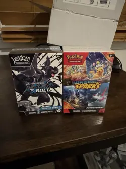 Pokemon TCG Black Bolt And Surging Sparks Booster Bundles New Factory Sealed - Image 1