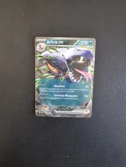 Carte Pokemon Arbok EX 024/165 MEW Ecarlate & Violet Pokemon 151 FR NEUF - Image 1