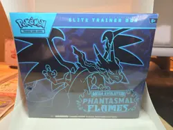 POKEMON MEGA EVOLUTION PHANTASMAL FLAMES ETB SEALED SHIPS NEXT DAY - Image 1