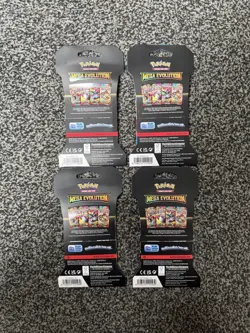 Mega Evolution Sleeved Booster Pack Set Full Art - Pokemon TCG- Brand new Sealed - Image 2