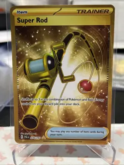 Pokemon TCG Scarlet & Violet Paldea Evolved Super Rod 276/193 Hyper Rare - Image 1