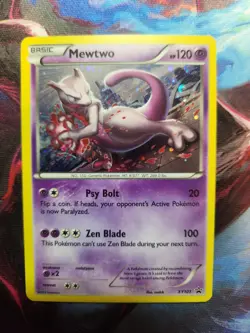 2015 Pokemon Mewtwo Black Star Promo Holo XY101 - Image 1