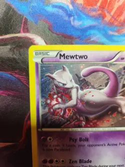 2015 Pokemon Mewtwo Black Star Promo Holo XY101 - Image 2