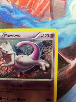 2015 Pokemon Mewtwo Black Star Promo Holo XY101 - Image 3