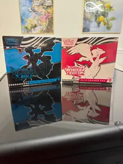 Pokemon Black Bolt & White Flare ETB Sealed lot of 2 - Image 1