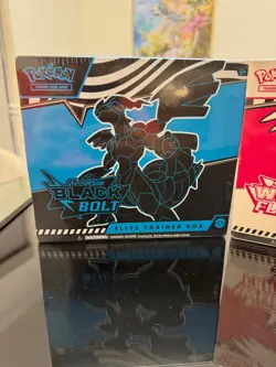 Pokemon Black Bolt & White Flare ETB Sealed lot of 2 - Image 2