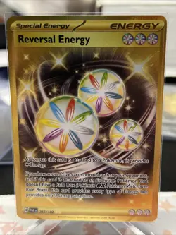Reversal Energy 266/182 Gold Hyper Rare - Pokemon Paradox Rift Scarlet & Violet - Image 1