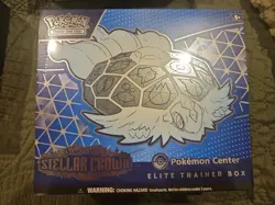 Pokemon Center Stellar Crown Elite Trainer Box ETB - Image 1