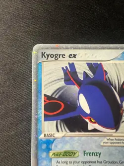 Pokemon Kyogre EX 037 Black Star Promo Holo 2006 - Image 2