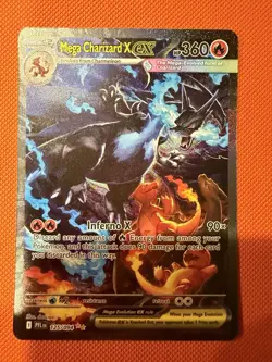 Pokemon TCG Mega Charizard Ex 125 Ultra Rare Holo Full Art Mint Condition - Image 1