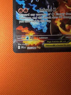 Pokemon TCG Mega Charizard Ex 125 Ultra Rare Holo Full Art Mint Condition - Image 4