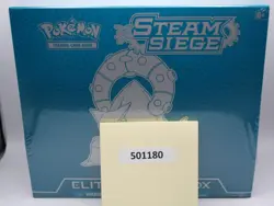 (501180) Pokemon XY STEAM SIEGE ELITE TRAINER BOX Factory Sealed ETB view images - Image 1