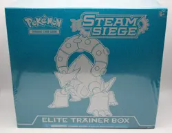 (501180) Pokemon XY STEAM SIEGE ELITE TRAINER BOX Factory Sealed ETB view images - Image 2