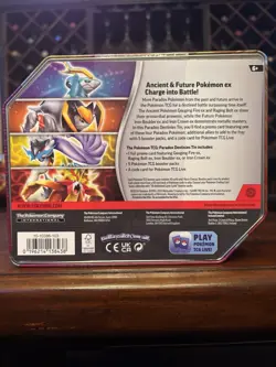 Pokemon TCG Paradox Destinies Tins Set Of 4 : Each Contains 5 Packs With 1 Promo - Image 3