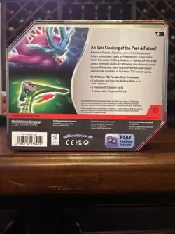Pokemon TCG Paradox Destinies Tins Set Of 4 : Each Contains 5 Packs With 1 Promo - Image 5