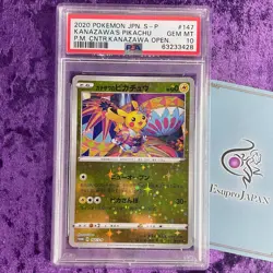 PSA 10 2020 Kanazawa's Pikachu Pokemon Center Japanese S Promo Holo 147/S-P GEM - Image 1