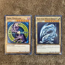 NM Blue Eyes White Dragon + Dark Magician LDK2 ENY10 ENK01 - Image 1