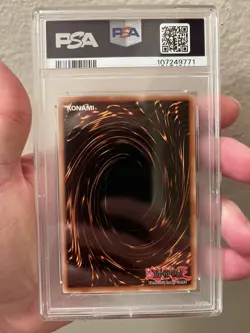 Yugioh! Ancient Gear Golem TLM-EN006 Ultimate Rare 1st Edition PSA 9 Mint - Image 3