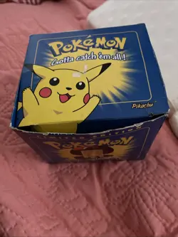 Pokemon Pikachu 23k Gold Plated Trading Card & Pokeball Burger King Sealed - Image 1