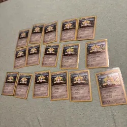 Jirachi XY195 XY Black Star Promo Cosmos Holo Pokemon Card Lot of 16 - Image 1