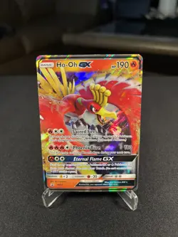 Ho-Oh GX SM57 - Pokemon TCG Promo Sun & Moon Ultra Rare Card ! - Image 3