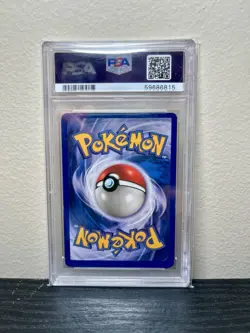 1999 SNORLAX HOLO JUNGLE 11/64 POKEMON CARD PSA 7 - Image 2