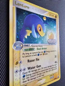 Lanturn 19/92 Reverse Holo Rare EX Legend Maker Stamped Card 2006 LP - Image 2