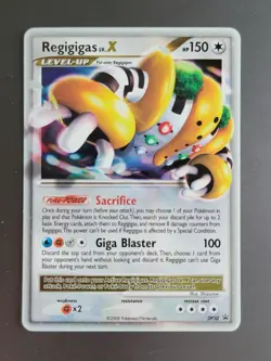 Regigigas Lv. X - DP30 - Pokemon Diamond & Pearl Promo Ultra Rare Card NM - Image 1