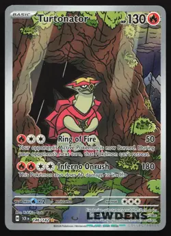 Turtonator - 146/142 - Illustration Rare - Stellar Crown - Pokemon Card (4) - Image 1