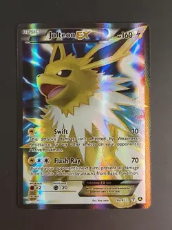 Jolteon EX 28a/83 Pokemon XY Promo Alternate Ultra Rare Card LP - Image 1