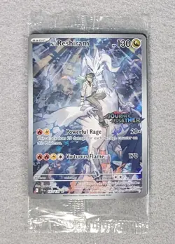 2025 Pokemon Scarlet & Violet Journey Together N's Reshiram Promo Cards #167/159 - Image 1