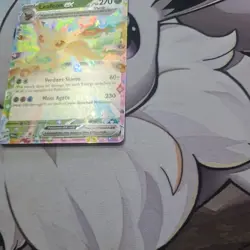 Pokemon TCG Leafeon EX Prismatic Evolutions Holo Card 006/131 NM/M Condition - Image 4