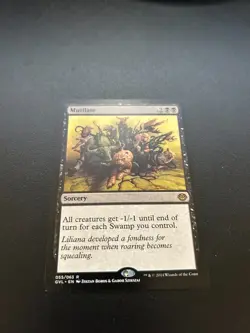 1x Mutilate NM Duel Decks Anthology Garruk vs Liliana Magic the Gathering MTG - Image 1