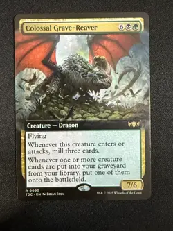 Colossal Grave-Reaver (EXTENDED) - Tarkir Dragonstorm Commander Magic - Image 1