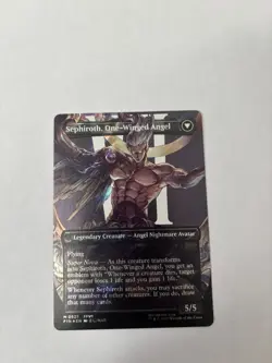 Sephiroth Fabled SOLDIER (Borderless SURGE FOIL) MTG Magic The Gathering FF7 ENG - Image 2