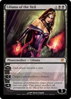 Magic MTG - Liliana du voile - Innistrad - MINT/NMINT - FR - Image 1