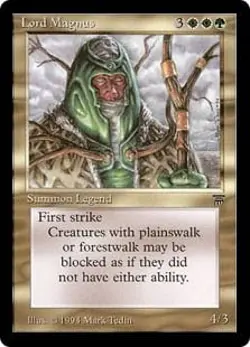 Magic MTG - Lord Magnus - Legends - MINT/NMINT - EN - Image 1
