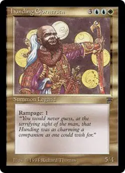 Magic MTG - Hunding Gjornersen - Legends - MINT/NMINT - EN - Image 1